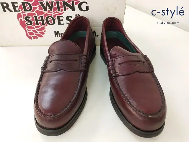 RED WING レッドウィング ローファー 8・1/2 ボルドー系 6605 レザー USA製