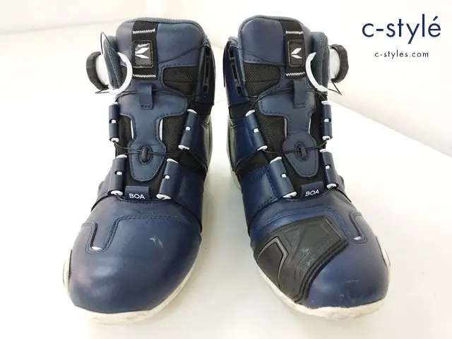 RS TAICHI アールエスタイチ ライディングシューズ 24.0cm ネイビー DRYMASTER RSS006 RSタイチ レディース