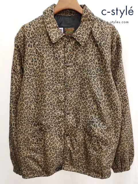 SKOOKUM スクーカム コーチジャケット M ブラウン系 レオパード 44350 USA製