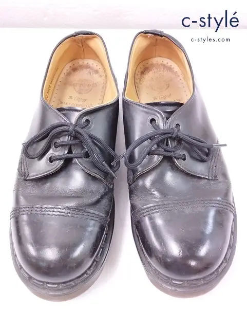 Dr.Martens ドクターマーチン 3ホールシューズ 7 ブラック CRAZYBOMB