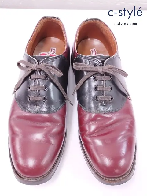 REGAL リーガル レザーシューズ 26・1/2 ワインレッド×ブラック 4407 REGAL VINTAGE