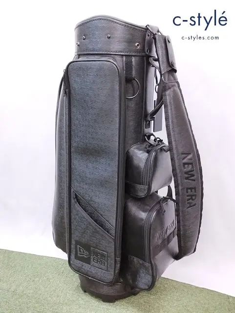 NEW ERA ニューエラ キャディバッグ ブラック ゴルフバッグ