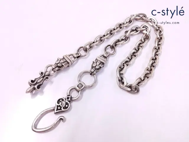L.S.D ラウドスタイルデザイン ウォレットチェーン シルバー SPADE WALLET CHAIN SILVER