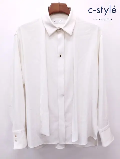 CULLNI クルニ シャツ 1 ホワイト 23-AW-057 長袖