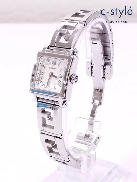 FENDI フェンディ 腕時計 シルバー クアドロミニ 027-60500L-276