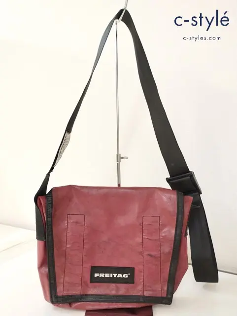 FREITAG フライターグ メッセンジャーバッグ レッド ショルダーバッグ