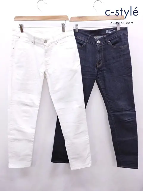 PT TORINO ピーティートリノ デニムパンツ 32 ホワイト インディゴ SWING LOT 1Q:N231_P285