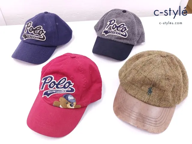 POLO RALPH LAUREN ポロラルフローレン キャップ 59cm ストラップバック 計4点