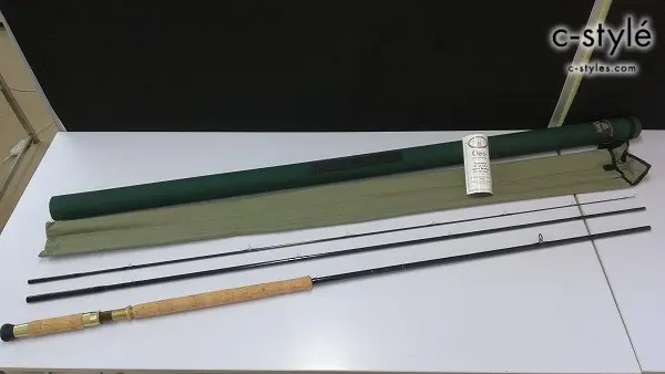 ORVIS オービス フライロッド Power Matrix 10 1410-3 Length 14′ Wt 10・3/4oz Line#10 グリーン系 釣り竿