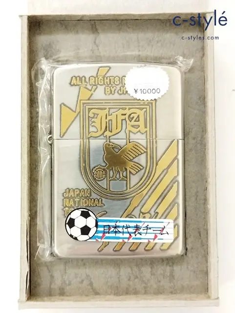 ZIPPO ジッポー オイルライター JAPAN NATIONAL TEAM シルバー ’94 サッカー 日本代表チーム