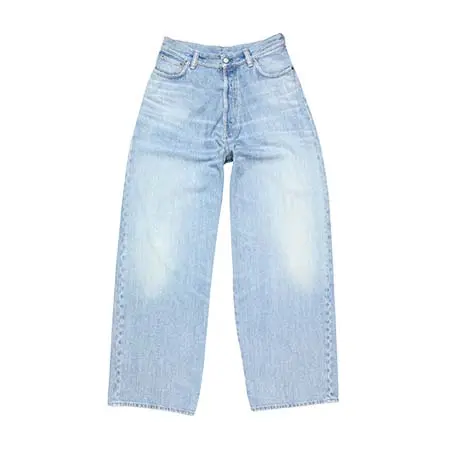 Acne Studios（アクネストゥディオズ) ルーズフィットラインストーンジーンズ ? 2023  U Shimmy Dawn Winter(ユニセックス)