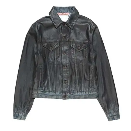 Acne Studios（アクネストゥディオズ) コーティング加工デニムジャケット FN-UX-OUTW000104