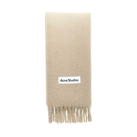 Acne Studios（アクネストゥディオズ) ウールフリンジスカーフ FN-UX-SCAR000443