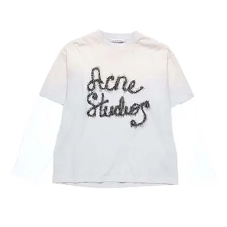 Acne Studios（アクネストゥディオズ) レイヤードロゴTシャツ FN-UX-TSHI000245