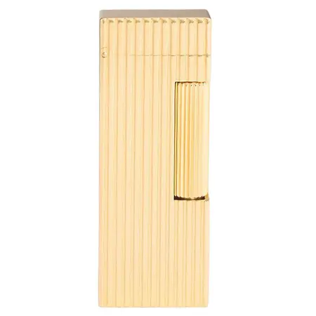 dunhill(ダンヒル) ライター ゴールド ラインパターン ローラガス [真鍮/ゴールドコート]
