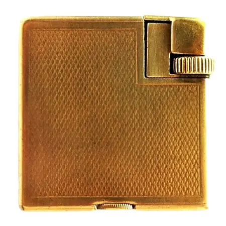 dunhill(ダンヒル) ライター スクエアボーイ ［ゴールドカラー］