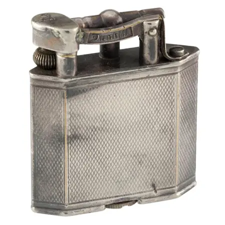 dunhill(ダンヒル) ライター ユニーク HEXAGONAL SilverPlated 143752