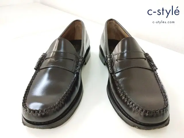 G.H.BASS ジーエイチバス ローファー US7.5 ダークブラウン LARSON MOC PENNY LOAFER 11010H