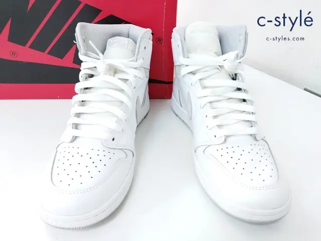 NIKE ナイキ スニーカー 27cm ホワイト AIR JORDAN 1 HIGH 85 BQ4422-001