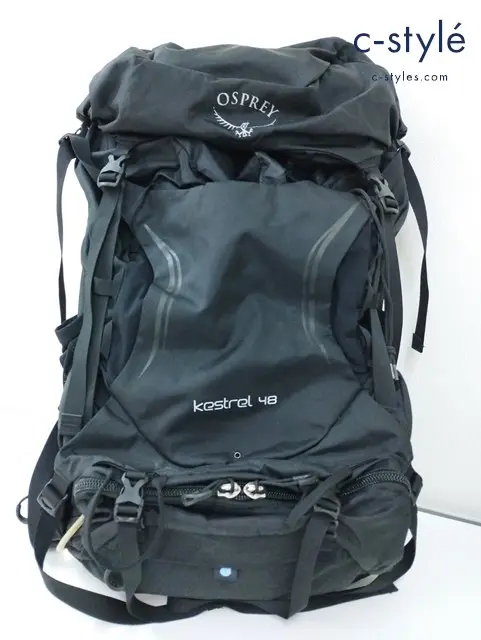 OSPREY オスプレー バックパック ブラック Kestrel48 リュックサック