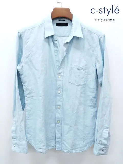 junhashimoto ジュンハシモト シャツ 4 ブルー 長袖 1061610023