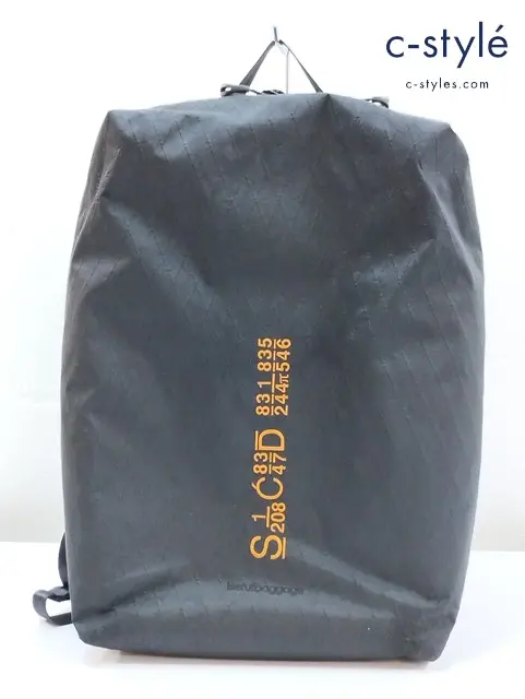 BERUF BAGGAGE×Sacred Rhythm ベルーフバゲージ×セイクリッドリズム バックパック ブラック