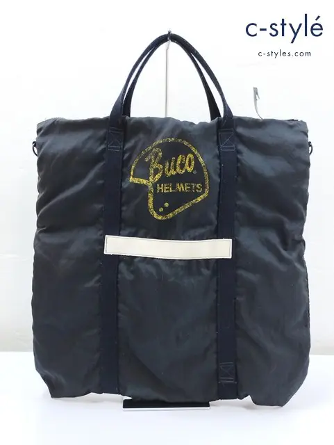 Buco×TOYS McCOY ブコ×トイズマッコイ ヘルメットバッグ ブラック