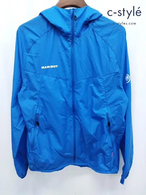MAMMUT マムート ジャケット L ブルー ウィンドブレーカー 1012-00530