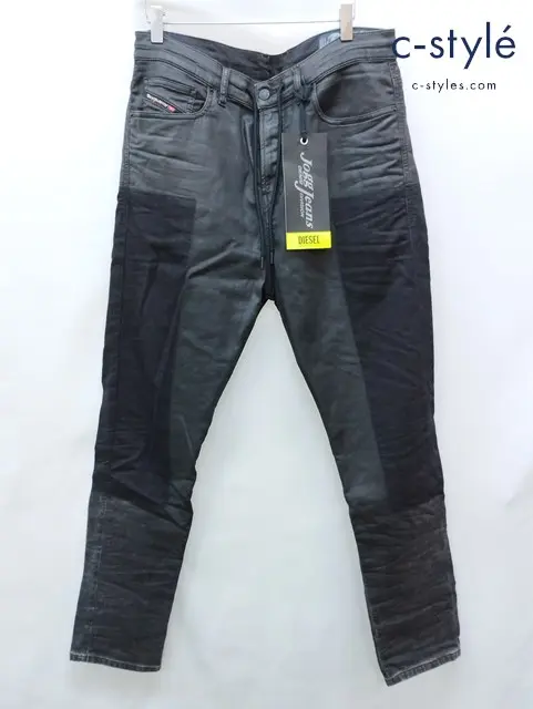 DIESEL ディーゼル デニムパンツ 32 ブラック JOGGJEANS D-VIDER 0094P