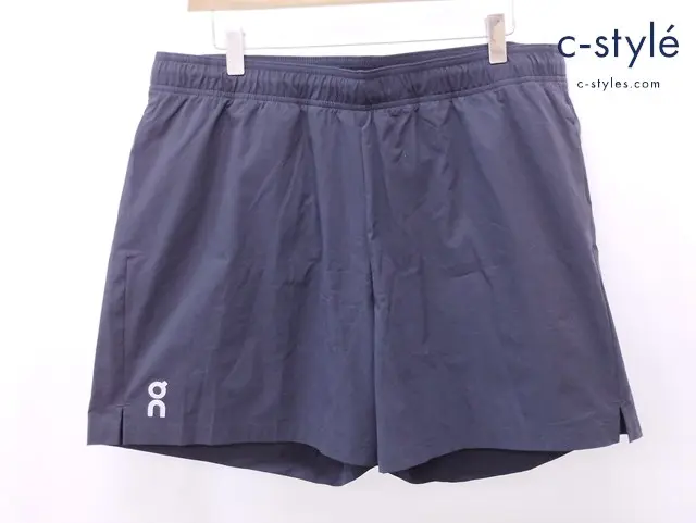 on オン ハーフパンツ L ブラック ランニング 5 Core Shorts