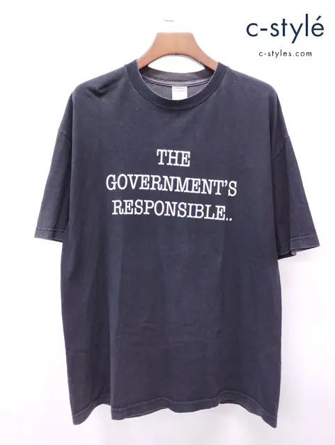 Supreme シュプリーム Tシャツ XL ブラック プリント 綿100% USA製