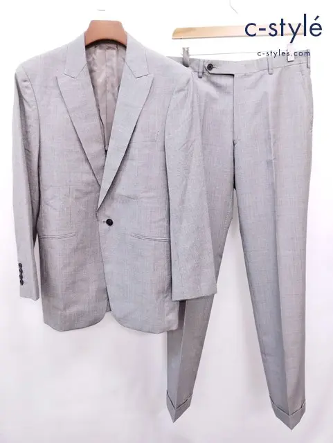 Ermenegildo Zegna エルメネジルドゼニア スーツ B98 W81 ブラック系 1B TOROPICAL 千鳥格子 セットアップ
