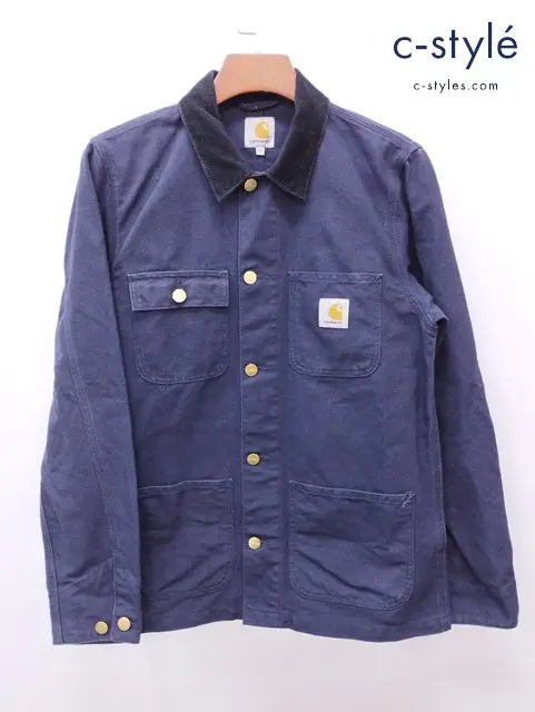 carhartt カーハート コート M ネイビー MICHIGAN SHORE COAT I021118.1C.01.03 綿100