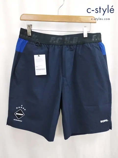 F.C.Real Bristol エフシーレアルブリストル ハーフパンツ L ネイビー系 FCRB-240031