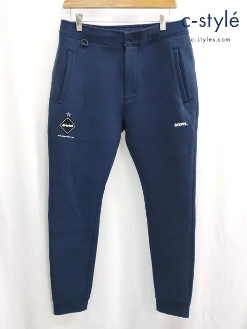 F.C.Real Bristol エフシーレアルブリストル スウェットパンツ M ネイビー FCRB-180027