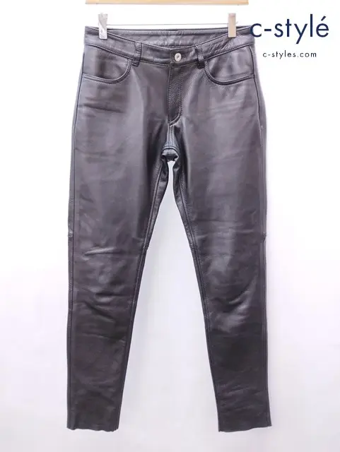 KADOYA カドヤ レザーパンツ WM ブラック 牛革 LJXLTRP 244 レディース