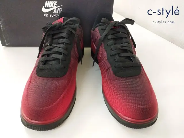 NIKE ナイキ スニーカー 28cm レッド×ブラック LUNAR FORCE 1 VT MESH 599499-600