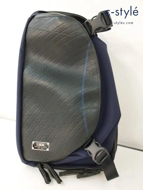 SEAL シール ボディバッグ ブラック×パープル スリングバッグ