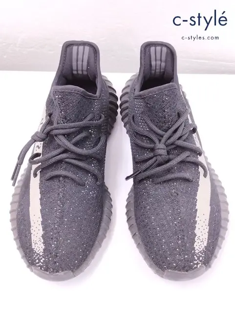 adidas アディダス スニーカー 28.5cm ブラック系 YEEZY BOOST 350 V2 BY1604