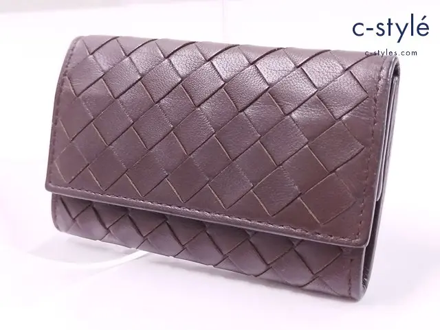 BOTTEGA VENETA ボッテガヴェネタ コインケース グレー系 イタリア製