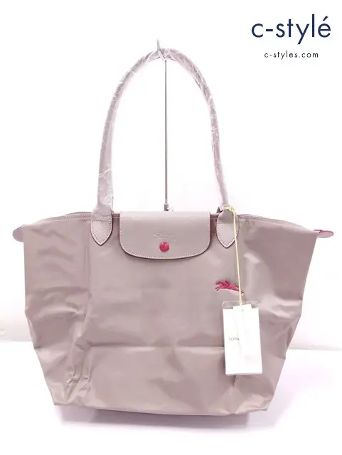 LONGCHAMP ロンシャン トートバッグ グレージュ