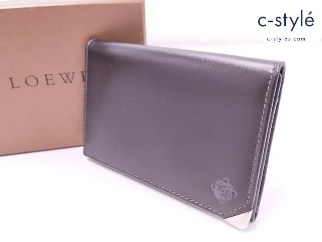 LOEWE ロエベ カードケース ブラック