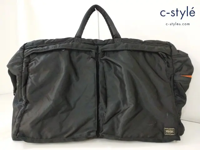 PORTER ポーター ボストンバッグ ブラック タンカー 2WAY BOSTON BAG(L) 日本製