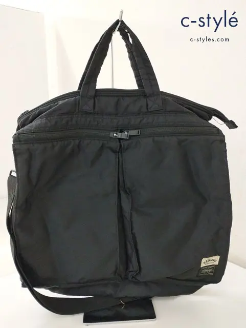 PORTER×H.R.MARKET ポーター×ハリウッドランチマーケット ショルダーバッグ ブラック