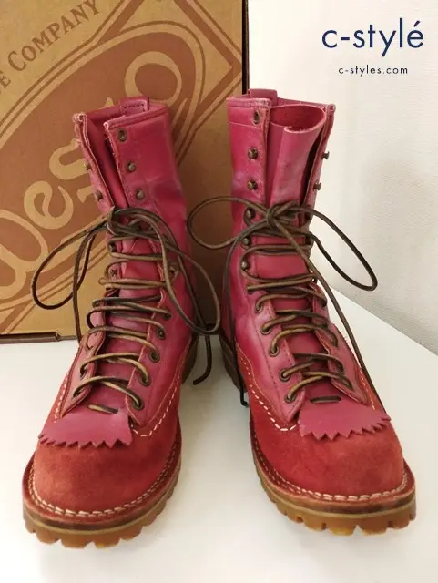 WESCO ウエスコ ブーツ 8 レッド CUSTOM JOBMASTER RED110100H