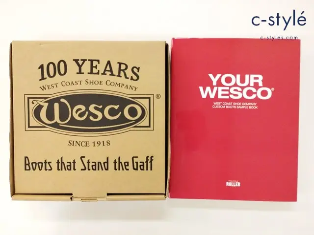 WESCO ウエスコ 本 書籍 100YEARS HISTORY BOOK YOUR WESCO CUSTOM BOOTS SAMPLE BOOK