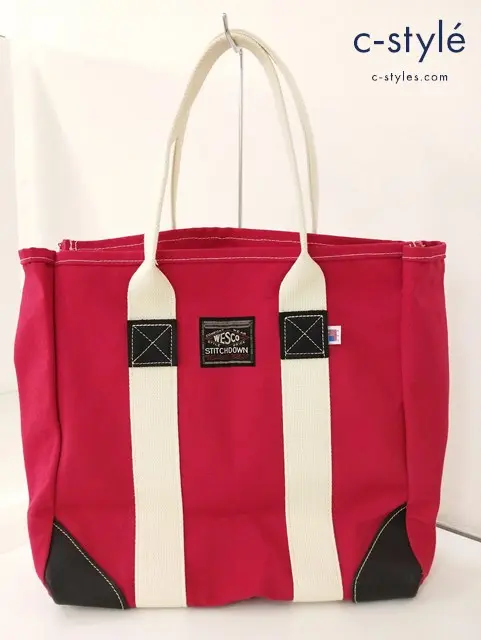 WESCO ウエスコ トートバッグ レッド BECKEL CANVAS PRODUCTS Eena