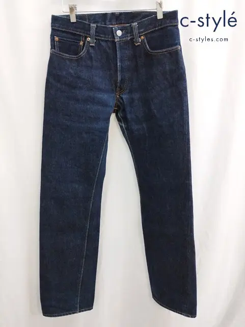 KOJIMA GENES コジマジーンズ デニムパンツ 34 インディゴ 綿100% 日本製 ボタンフライ