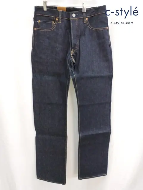 KOJIMA GENES コジマジーンズ デニムパンツ 34 インディゴ 綿100% 日本製 ボタンフライ RBN-1004