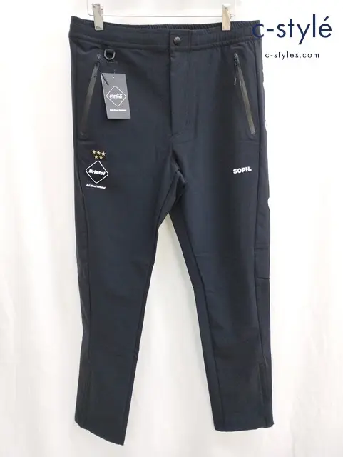 F.C.Real Bristol エフシーレアルブリストル パンツ L ブラック コカ・コーラ FCRB-200001